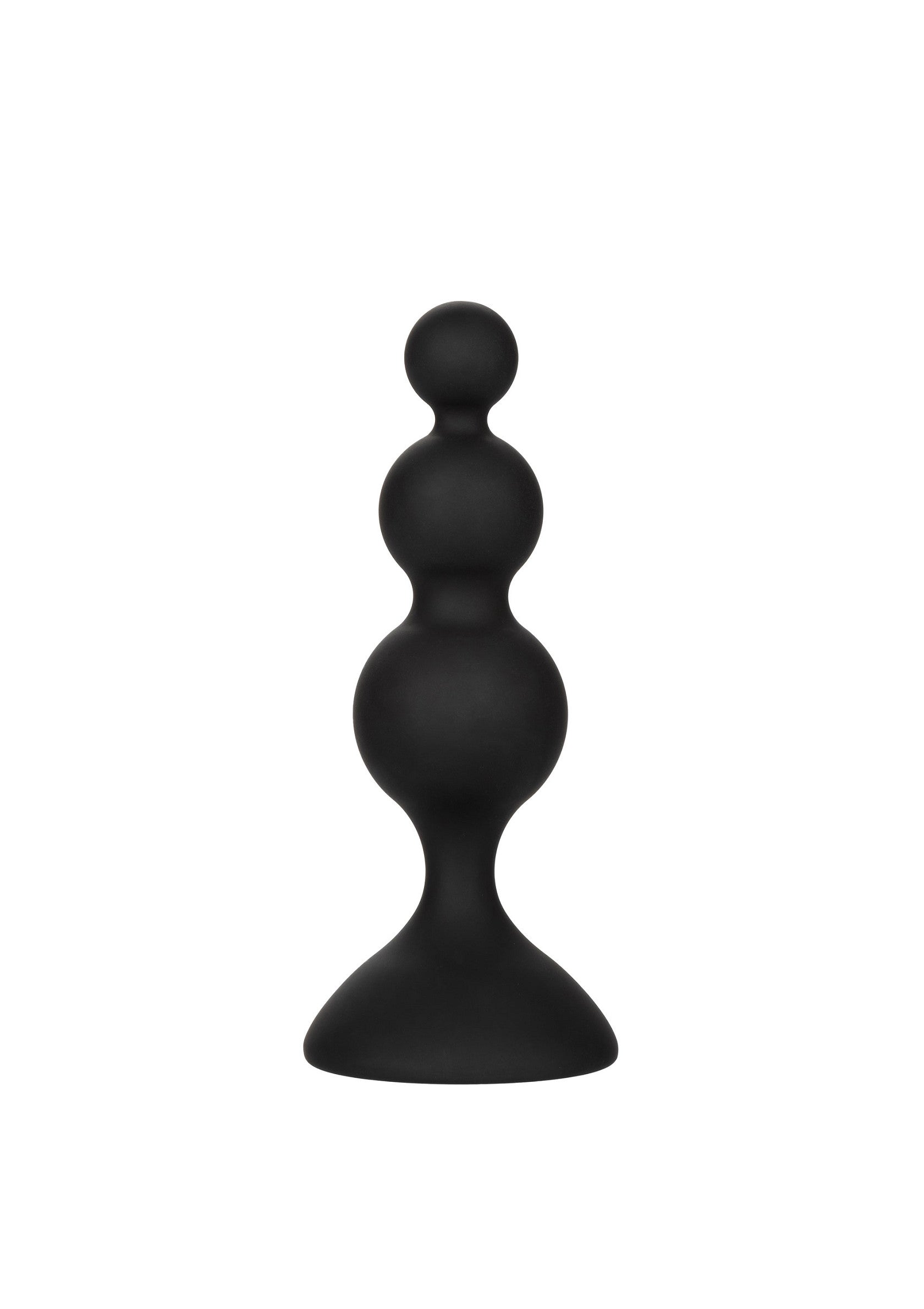 Set di perline anali in silicone nero