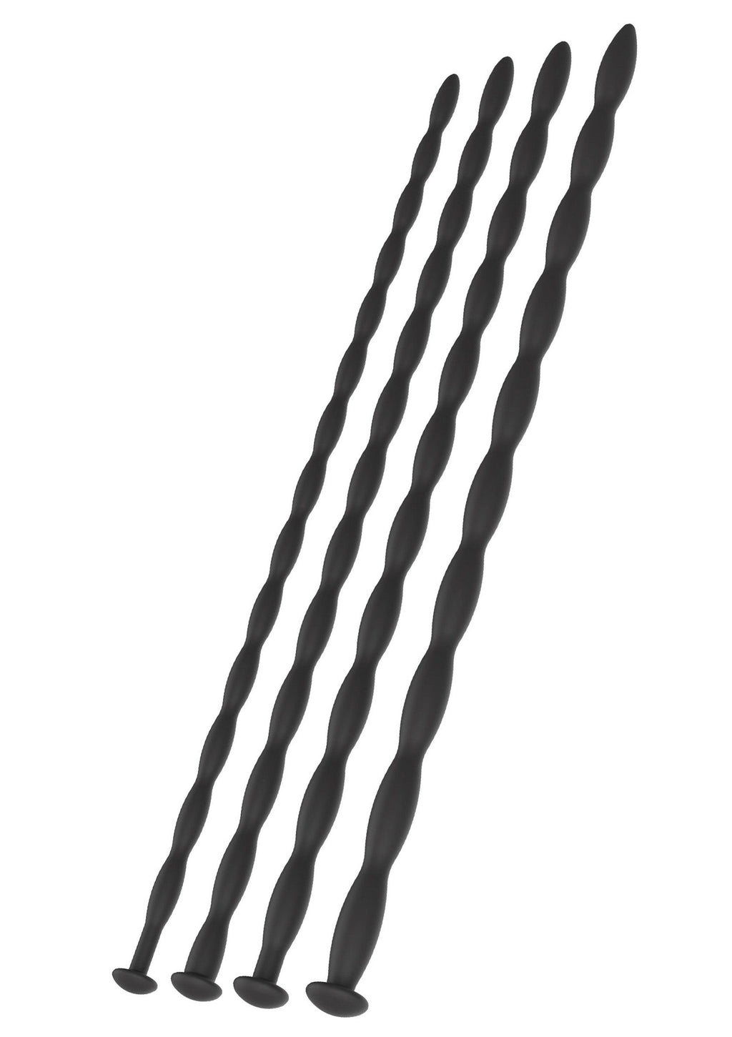 Set dilatatore per pene Advanced, 4 pezzi, nero
