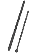 Penile Dilators Ribbed Advanced 2 Piece Black
