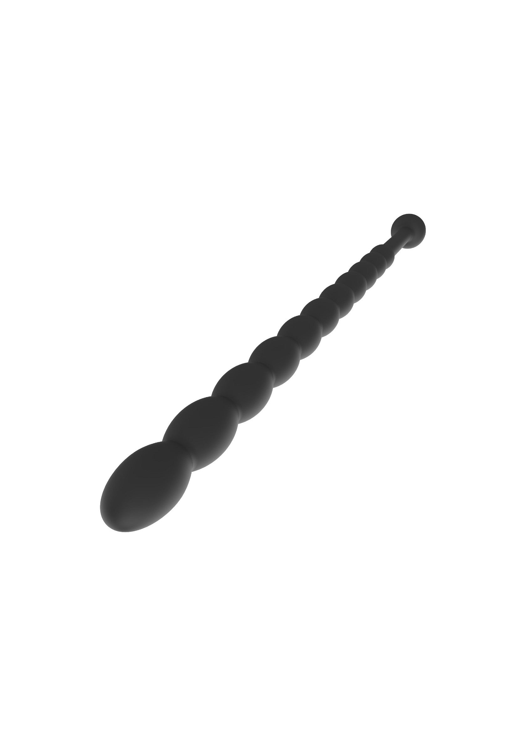 Penile Dilators Ribbed Advanced 2 Piece Black