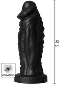 Dildo mostruoso da diavolo nero