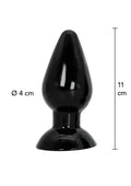 Anale medio 11 cm nero