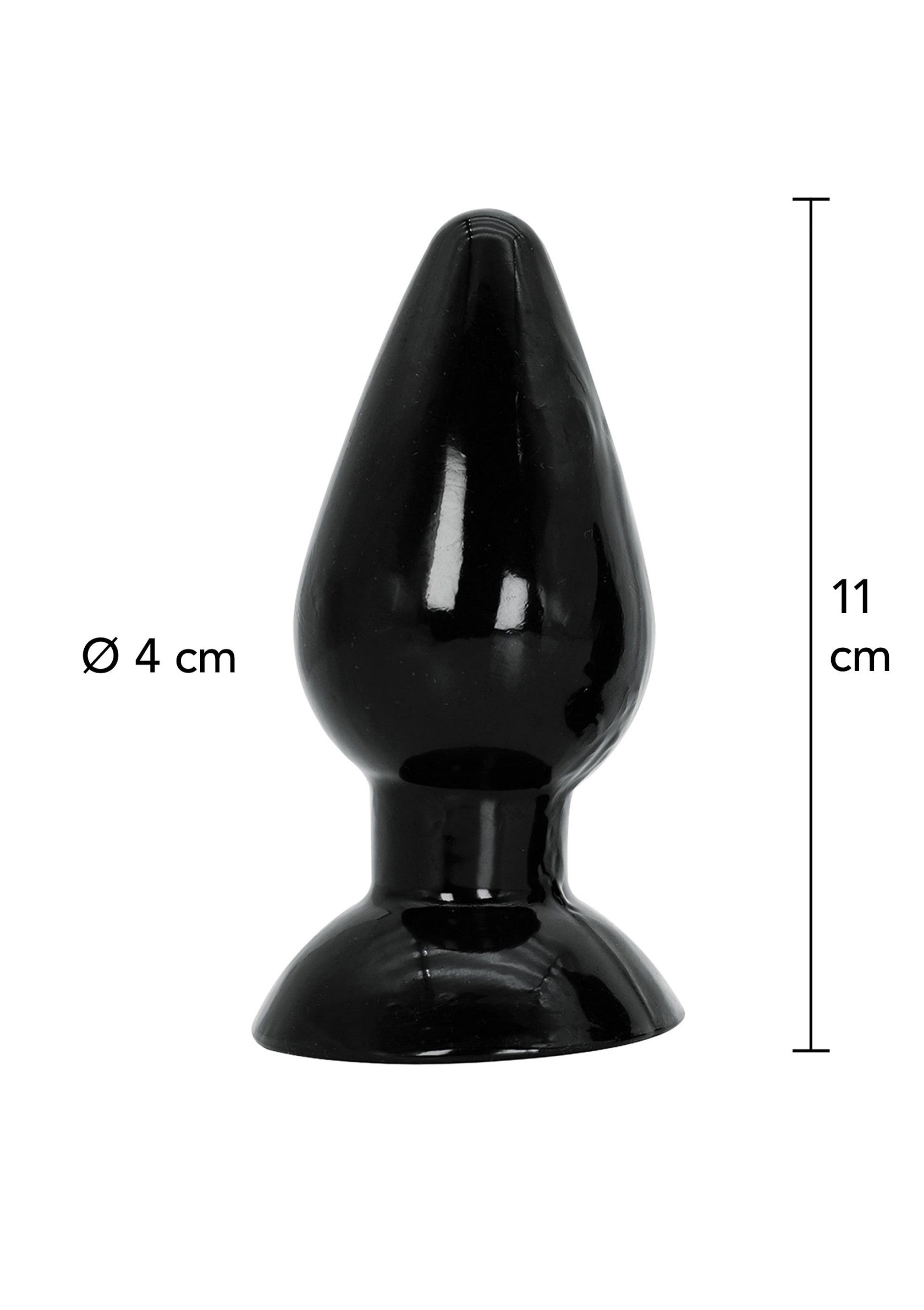 Anale medio 11 cm nero