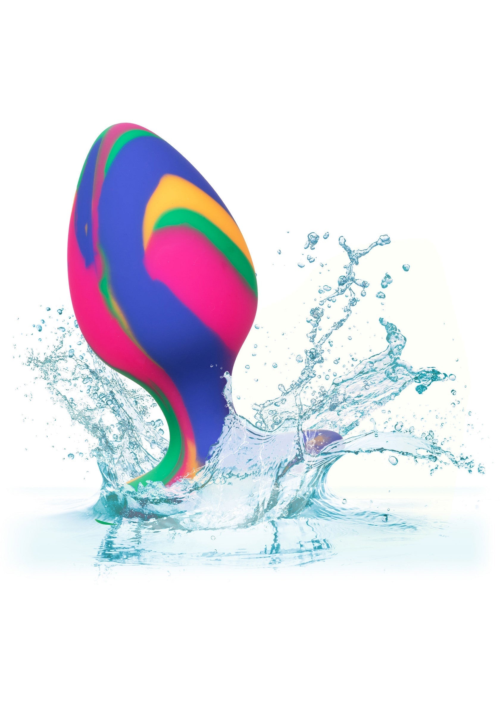 Plug anale Cheeky Medium Tie-Dye multicolore