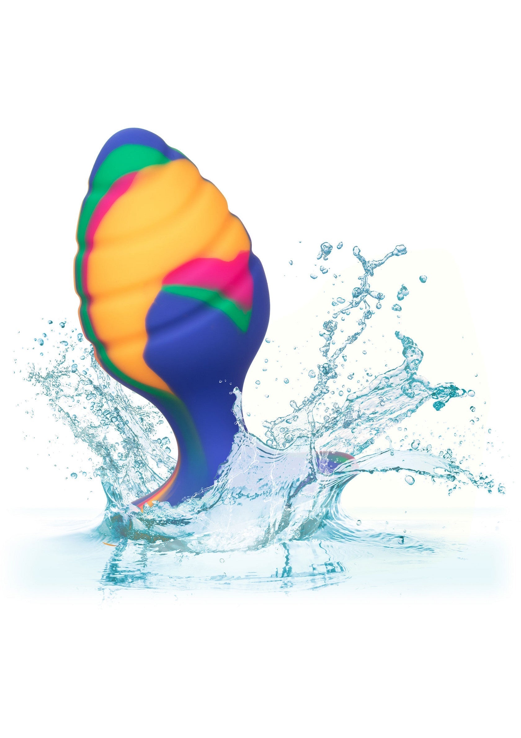 Tappo a spirale medio sfacciato multicolore