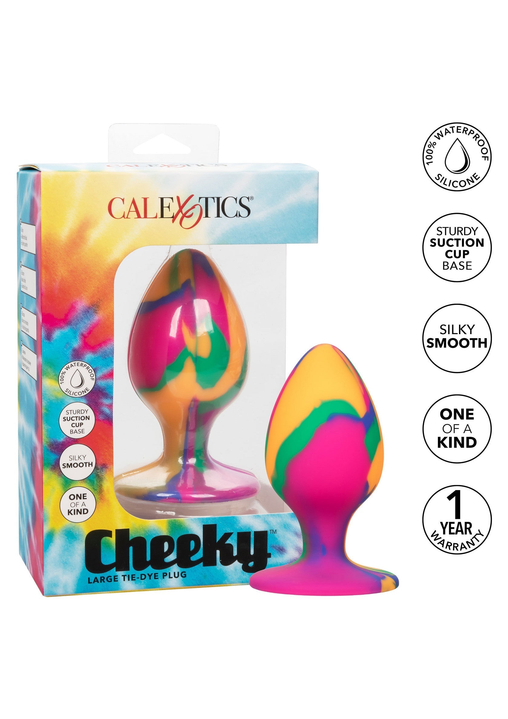 Plug Tie-Dye Grande e Sfacciato Multicolore