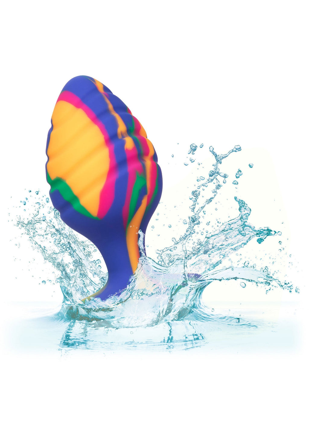 Tappo a spirale grande e sfacciato multicolore