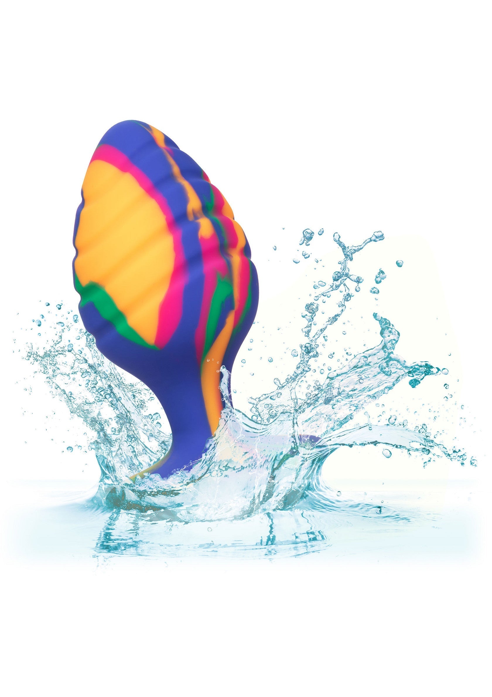 Tappo a spirale grande e sfacciato multicolore