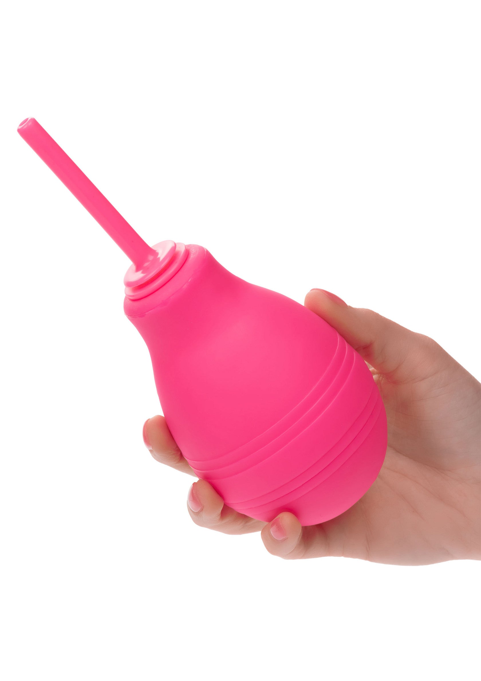 Pink cheeky one-way flow shower