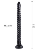 Serpente anale nero 45 cm