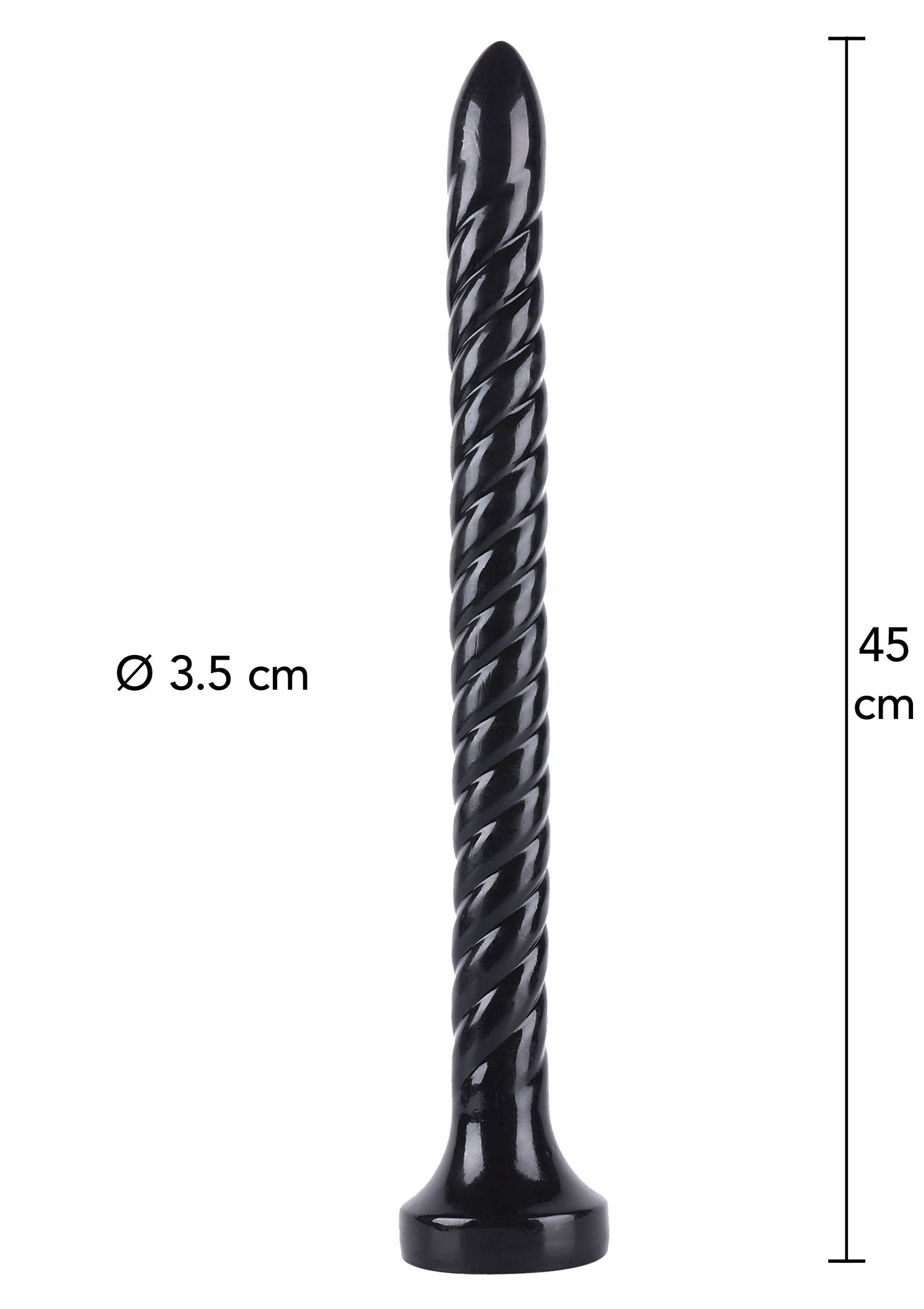 Serpente anale nero 45 cm