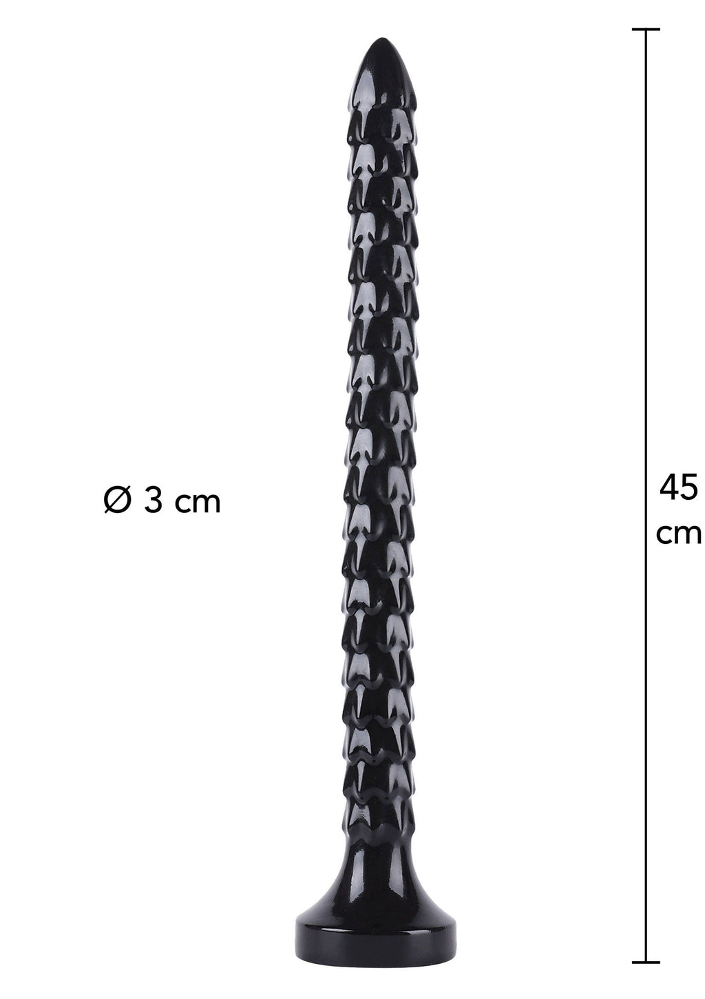 Anale serpente 45 cm nero