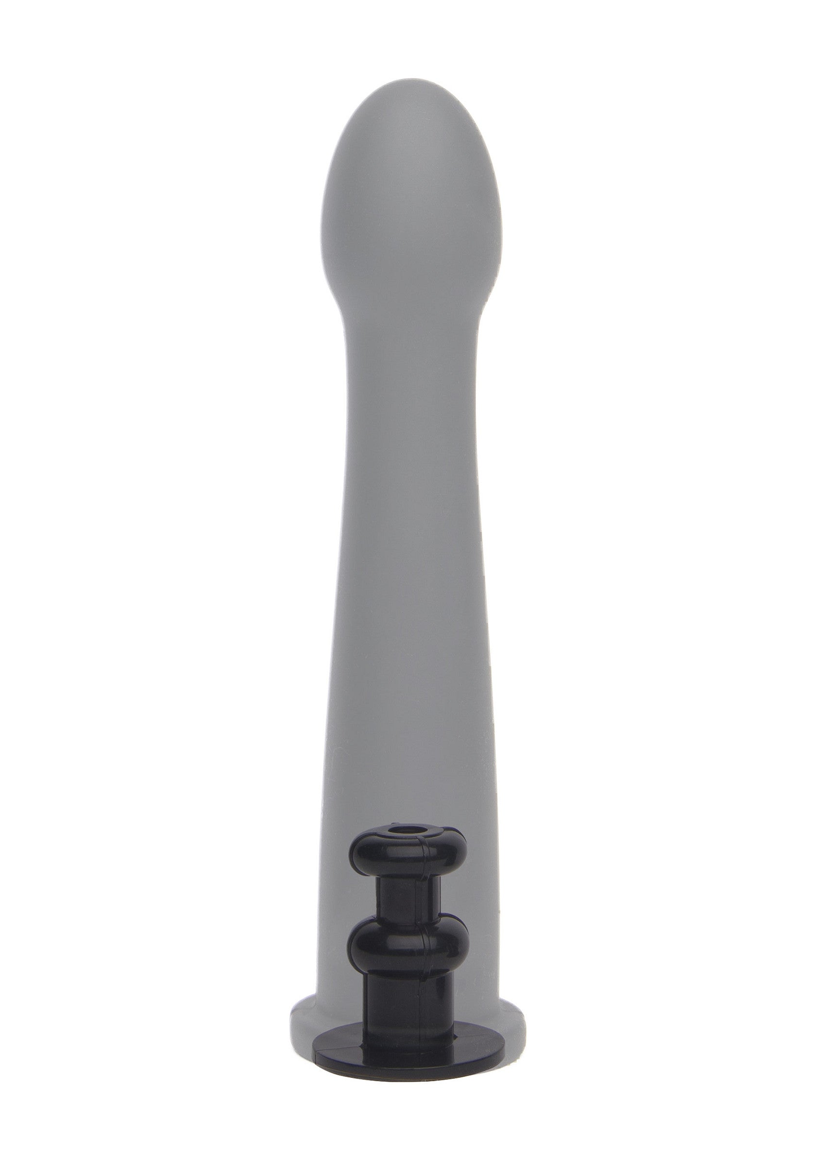 Smooth Dildo Easy-Lock 19 cm Black