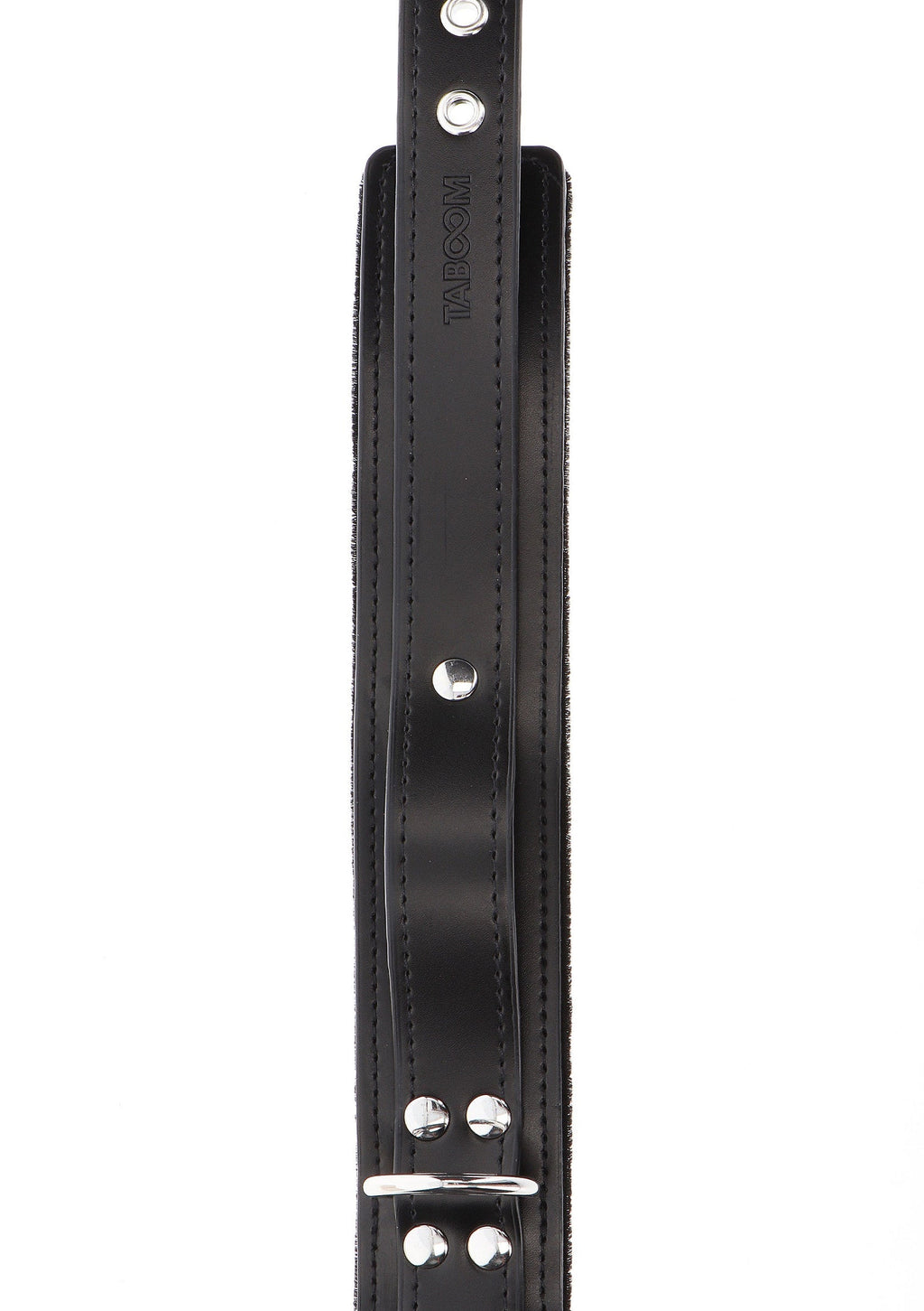 Heavy-duty collar with black D-ring