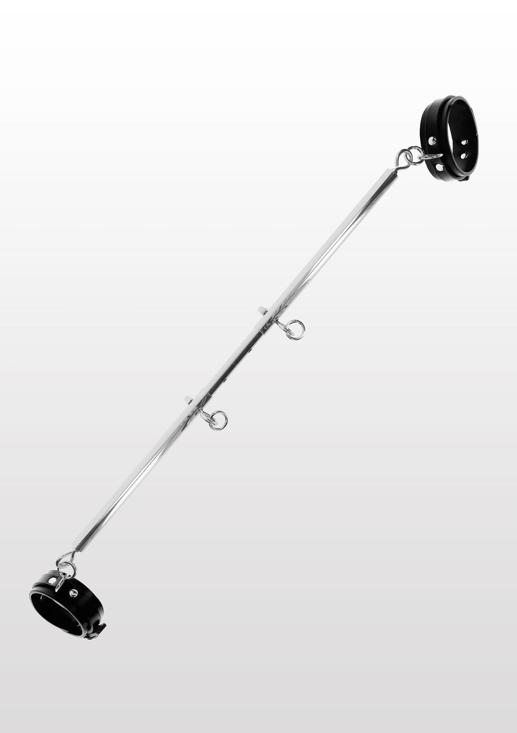 Black ankle cuff spreader bar