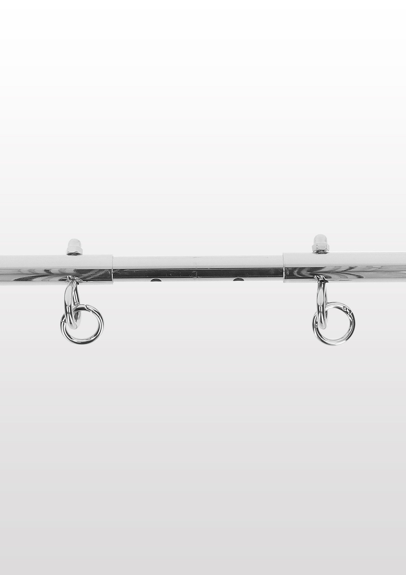 Black ankle cuff spreader bar