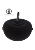 Inflatable sex chair with black remote control
