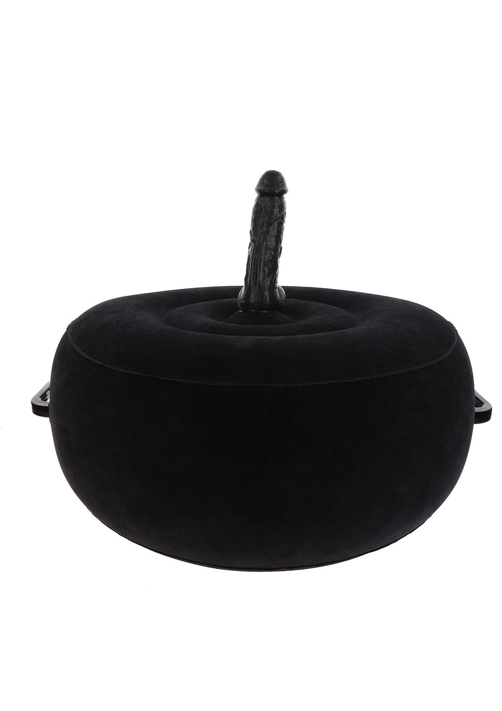 Inflatable sex chair with black remote control