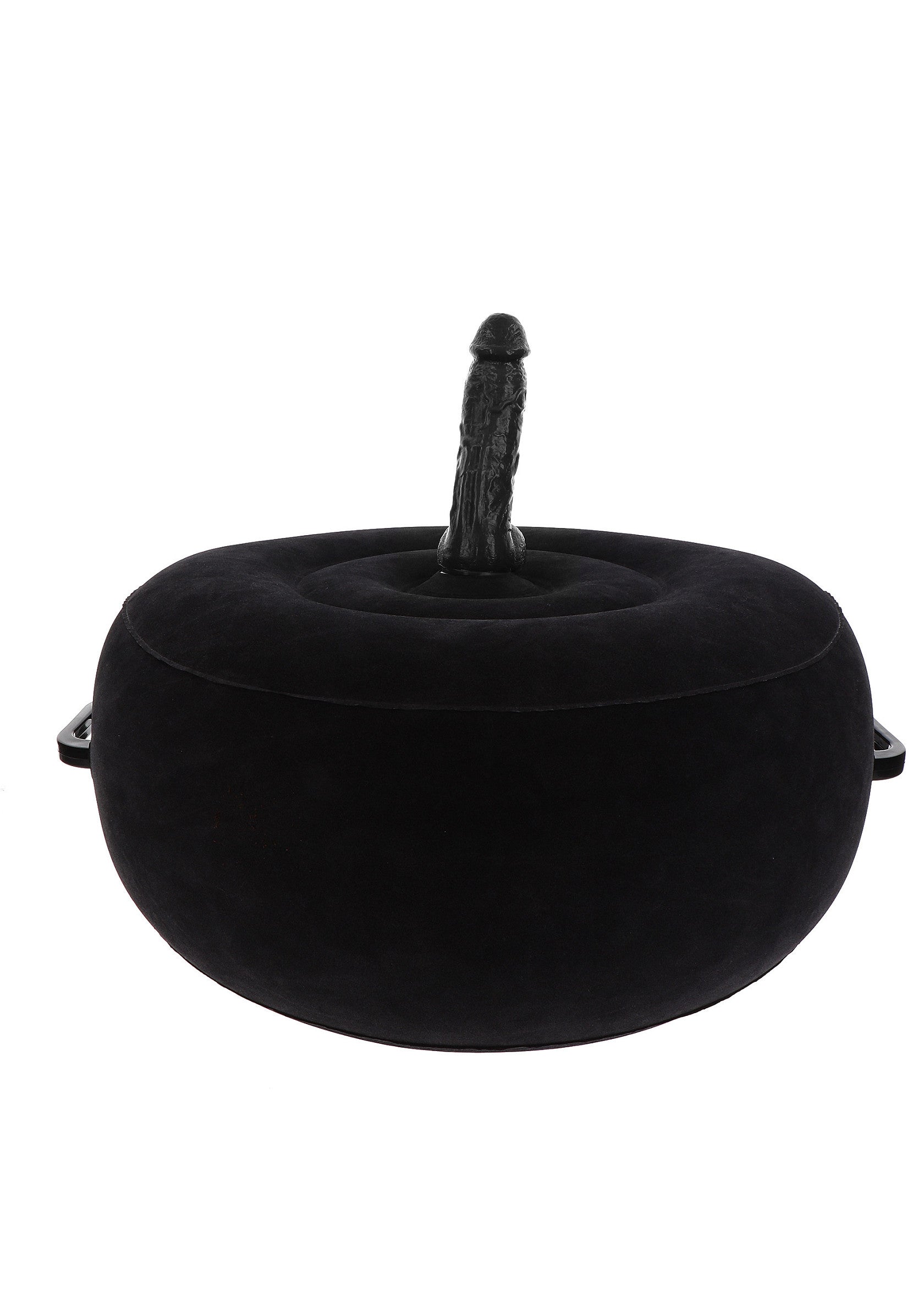 Inflatable sex chair with black remote control