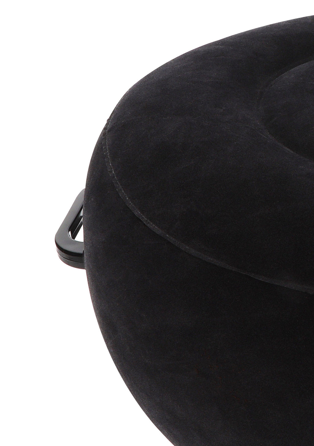 Inflatable sex chair with black remote control
