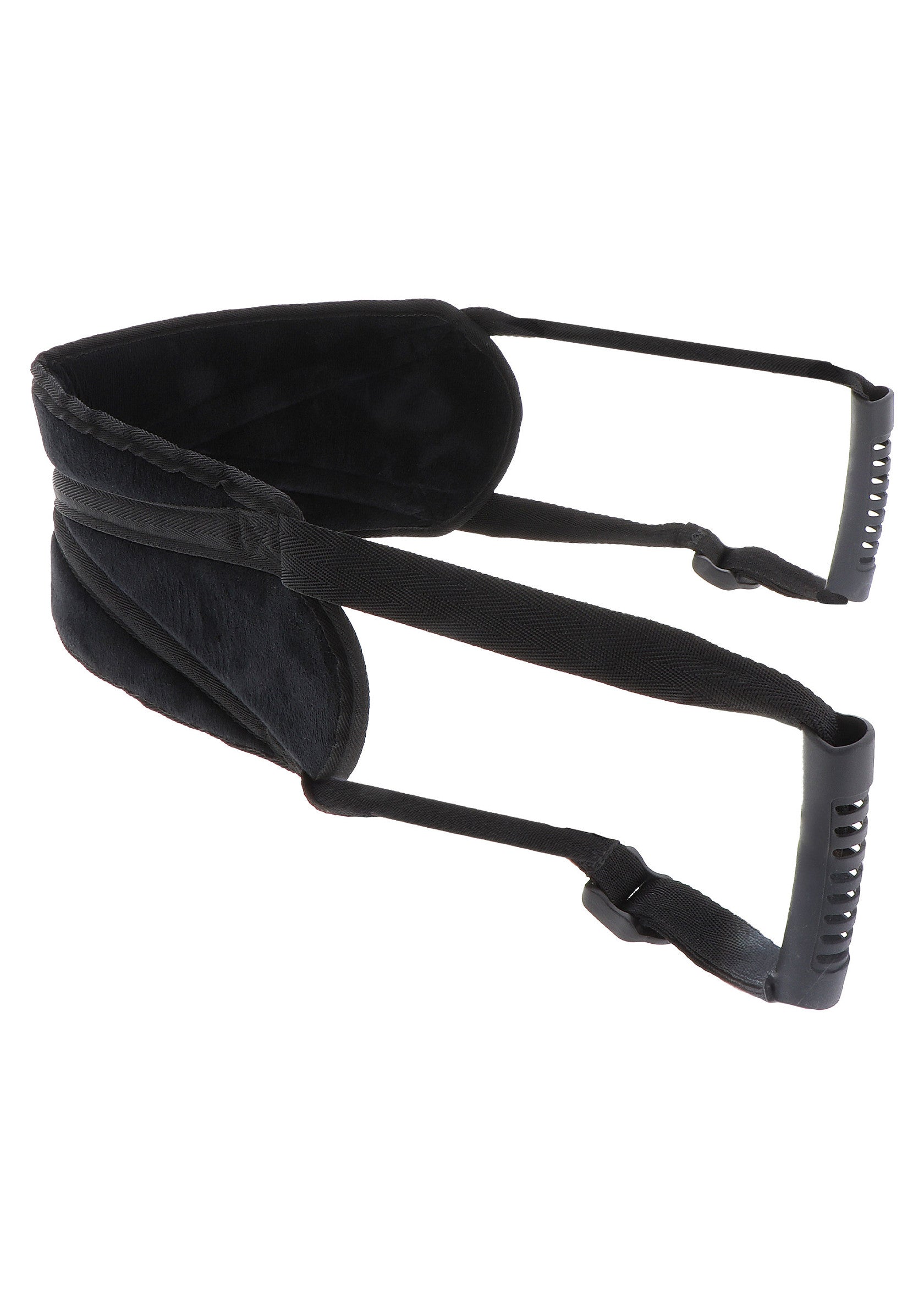 Black puppy-style strap