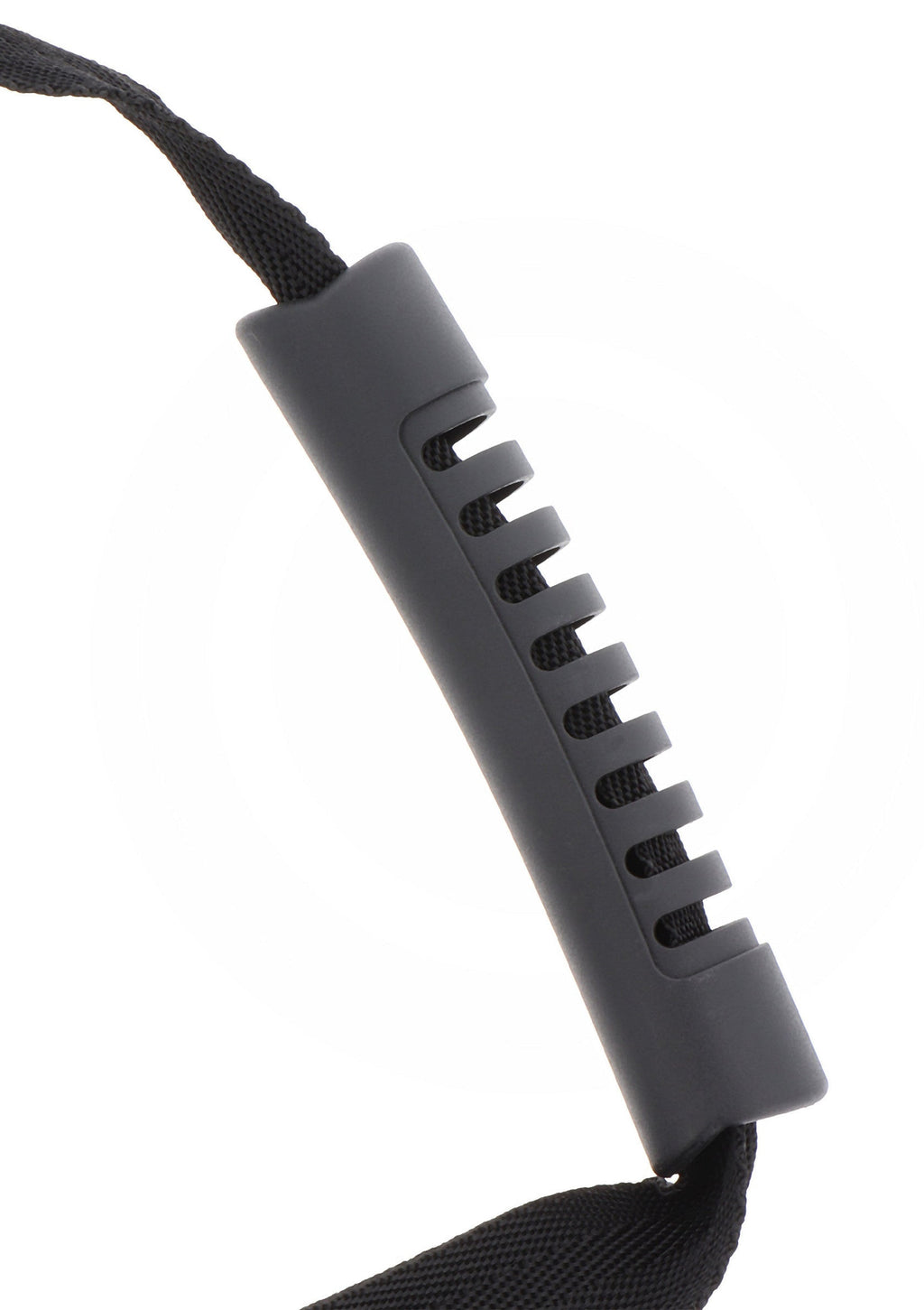 Black puppy-style strap