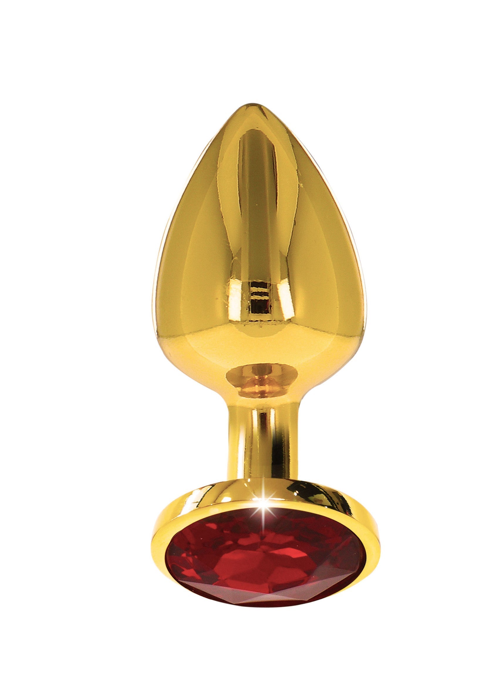 Gold M Diamond Jewel Anal Plug