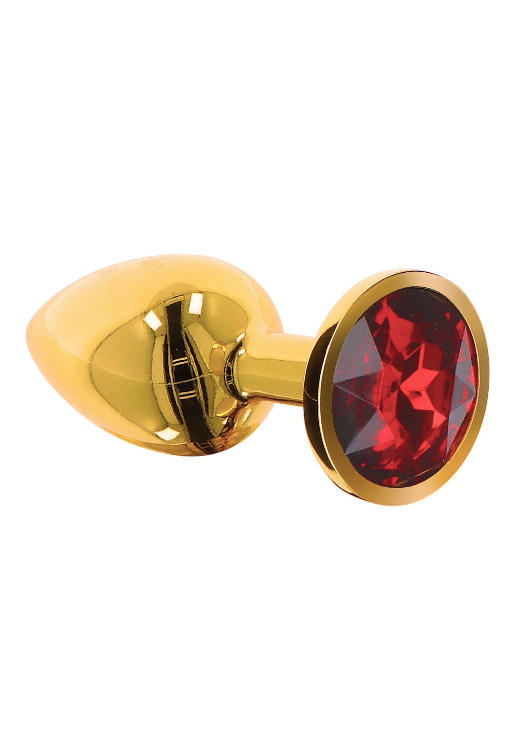 Gold M Diamond Jewel Anal Plug