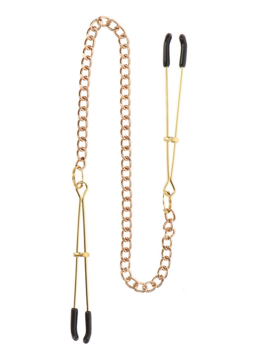 Tweezers with gold chain