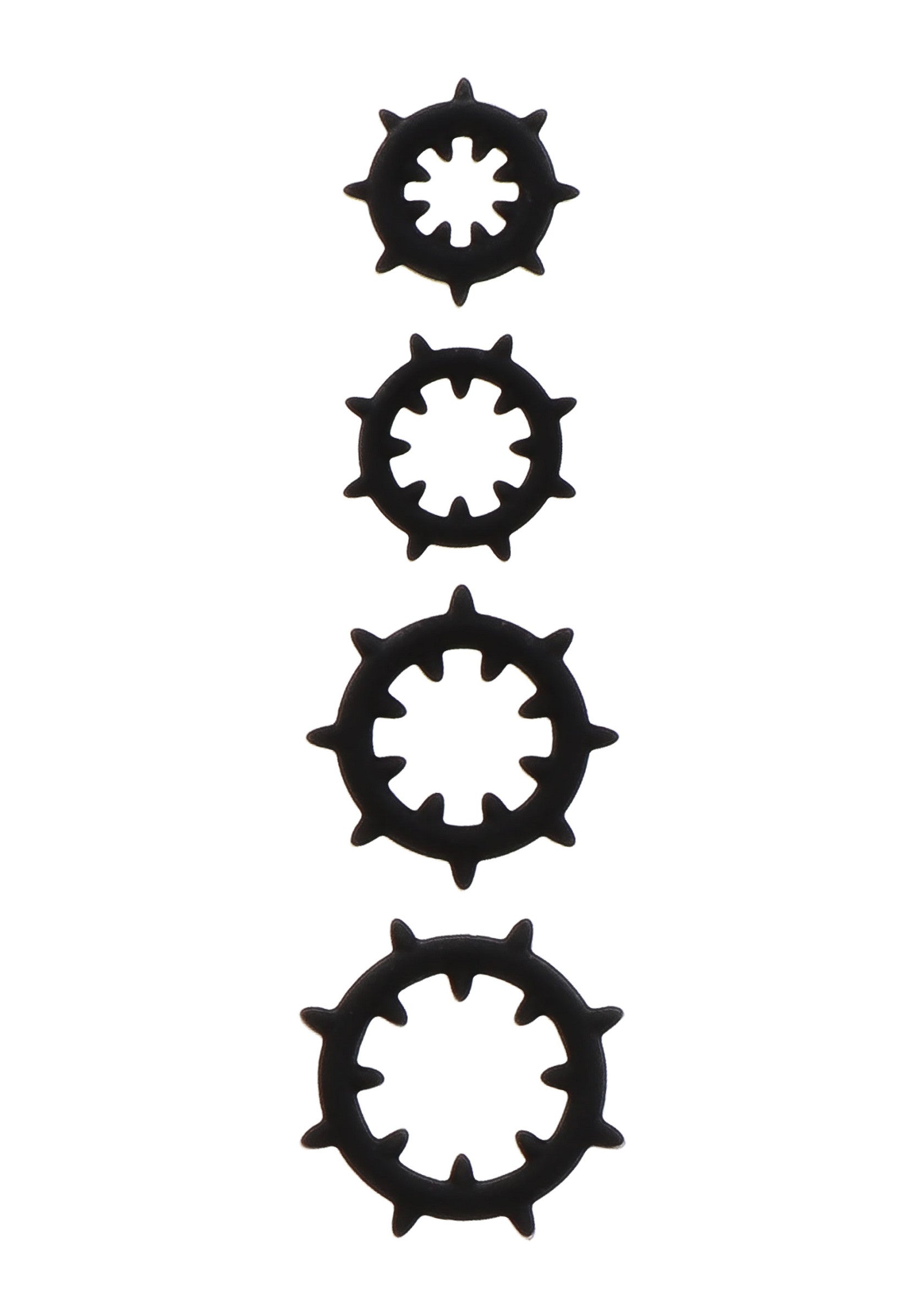 Nipple magnifiers with 8 black rings