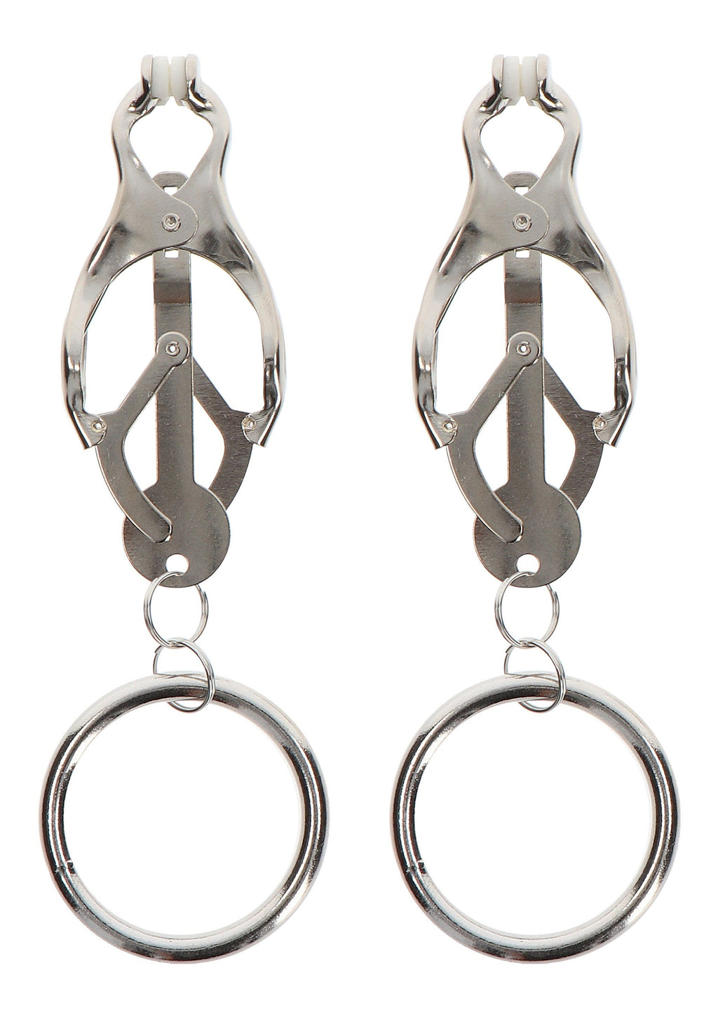 Toggle clamps with silver ring