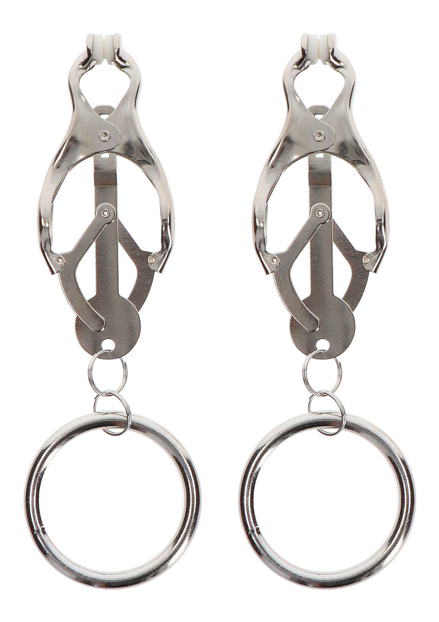 Toggle clamps with silver ring