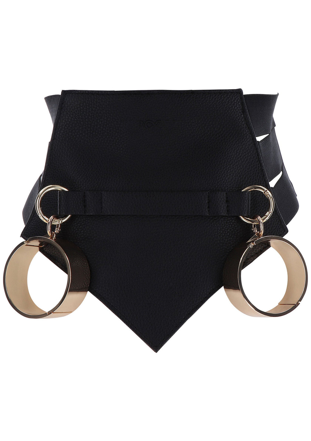 Black Bondage Couture Belt