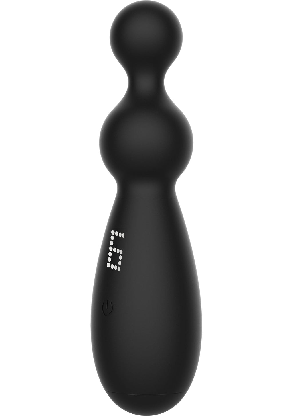 Vibratore anale nero Twin Thrill