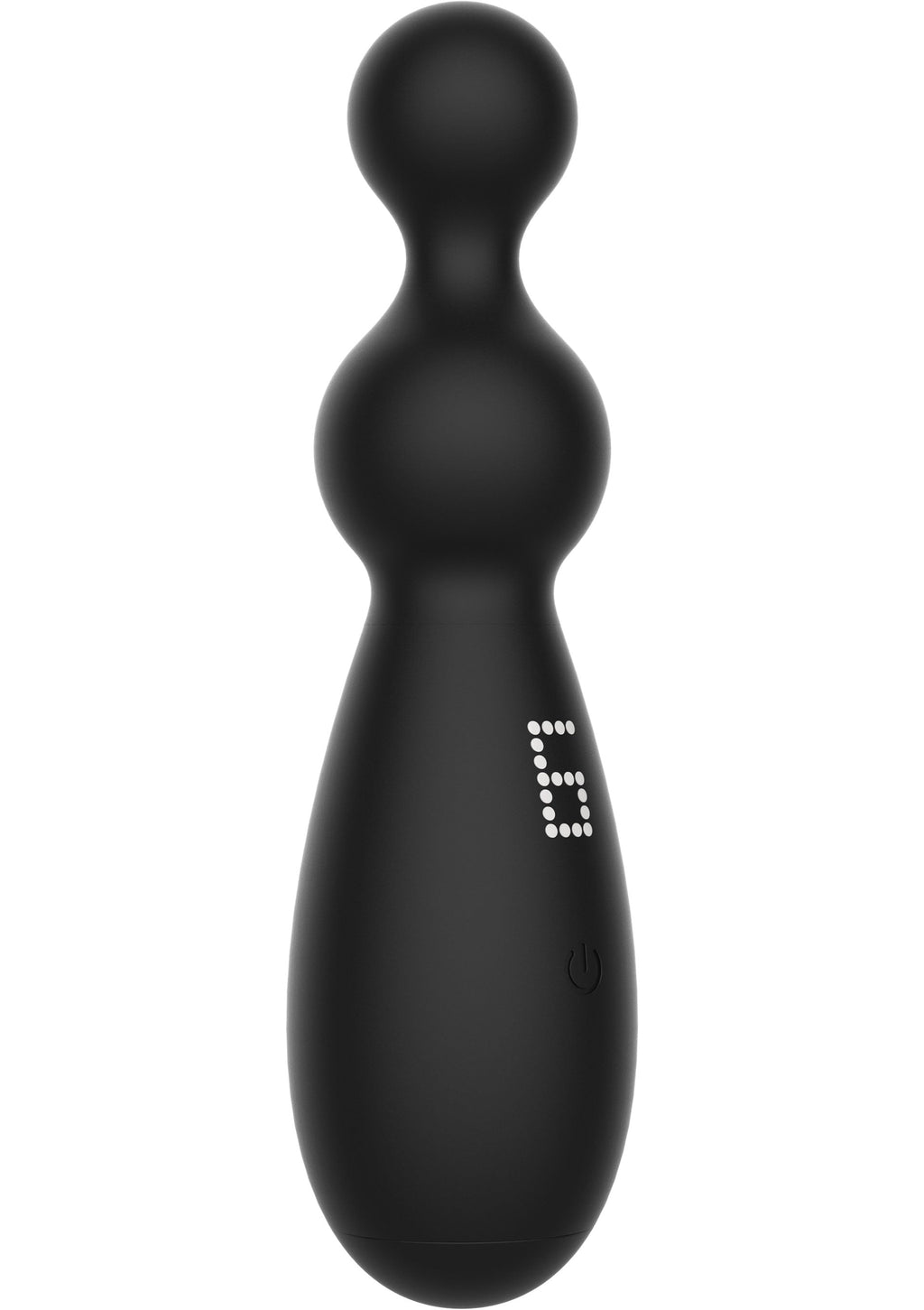 Vibratore anale nero Twin Thrill