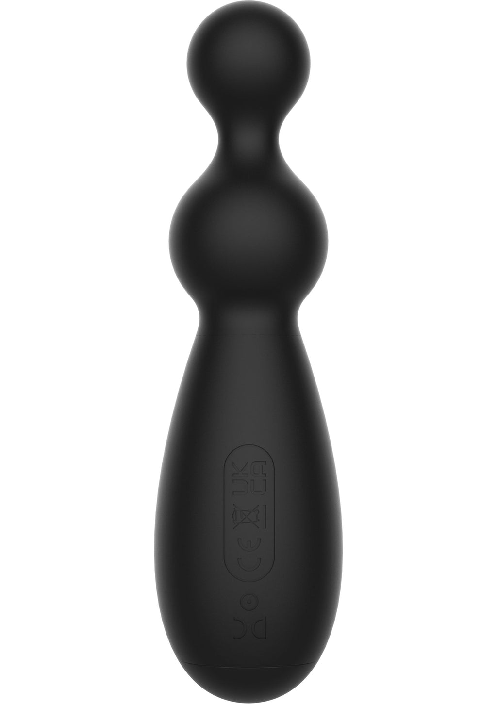 Vibratore anale nero Twin Thrill