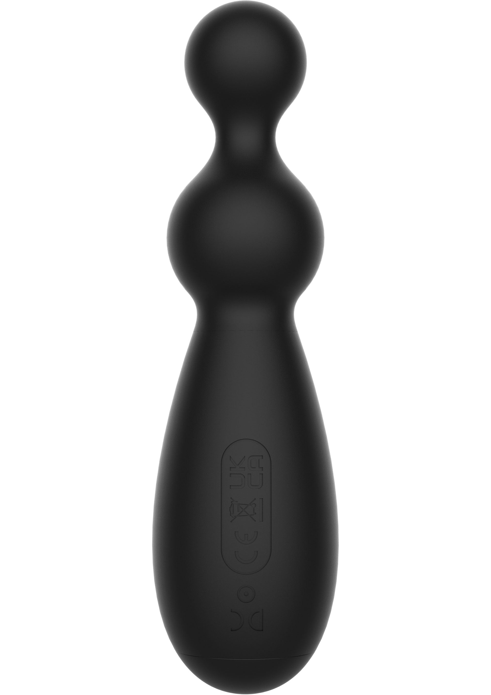 Vibratore anale nero Twin Thrill