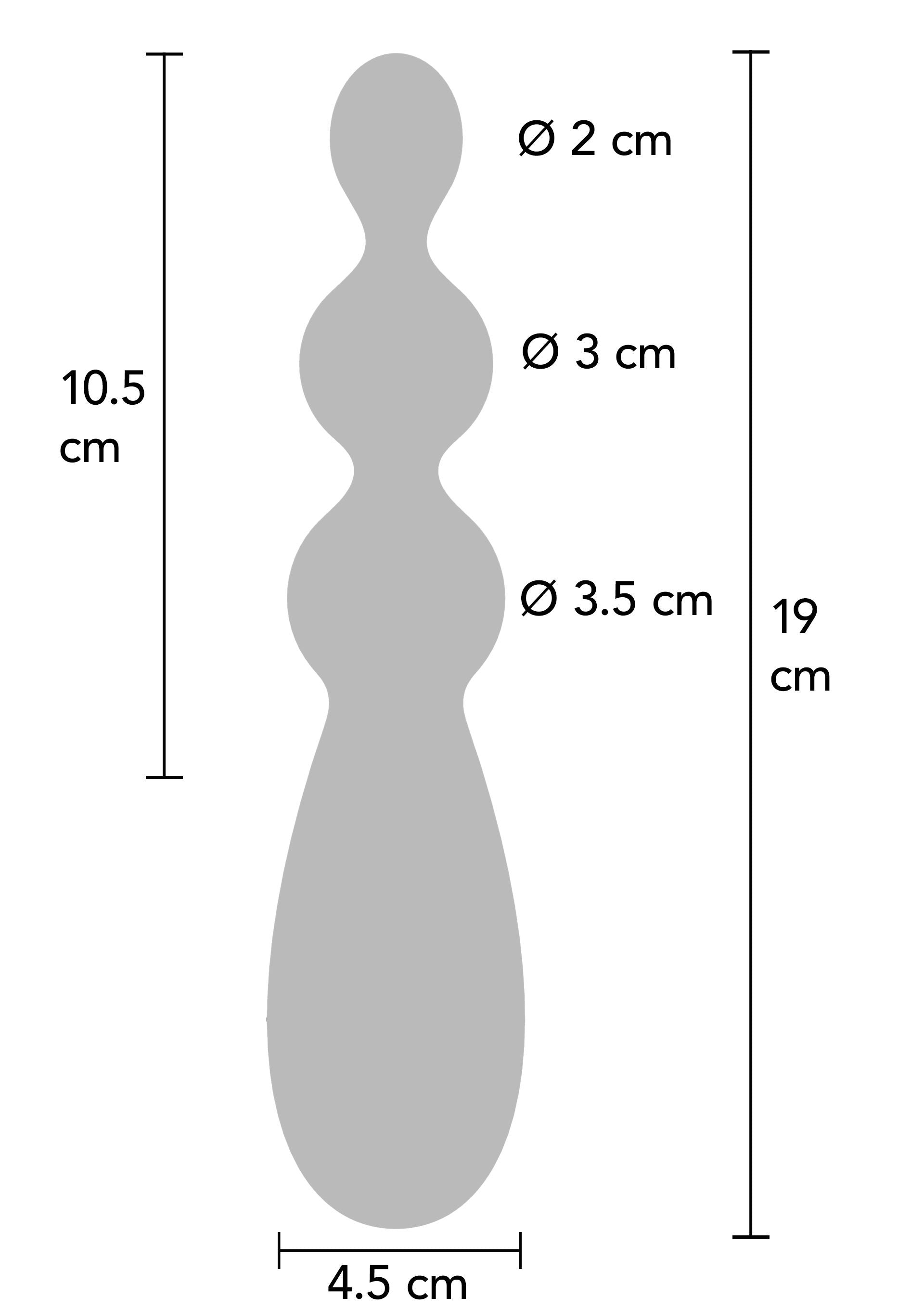 Black Triple Thrill Anal Vibrator