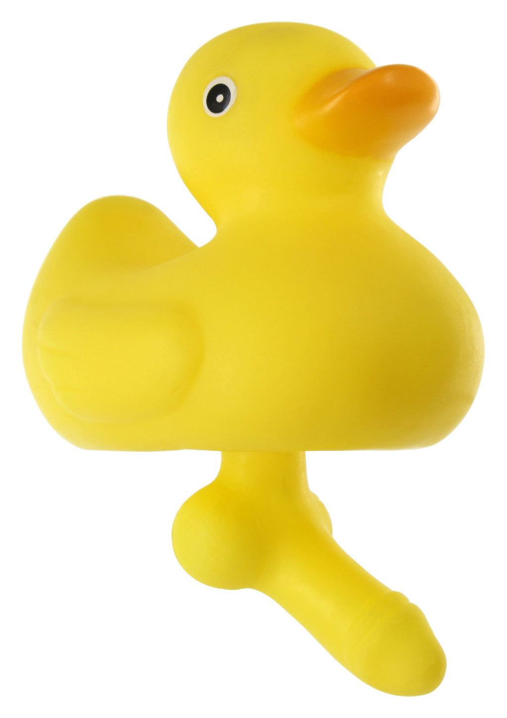 Duck with a yellow dick