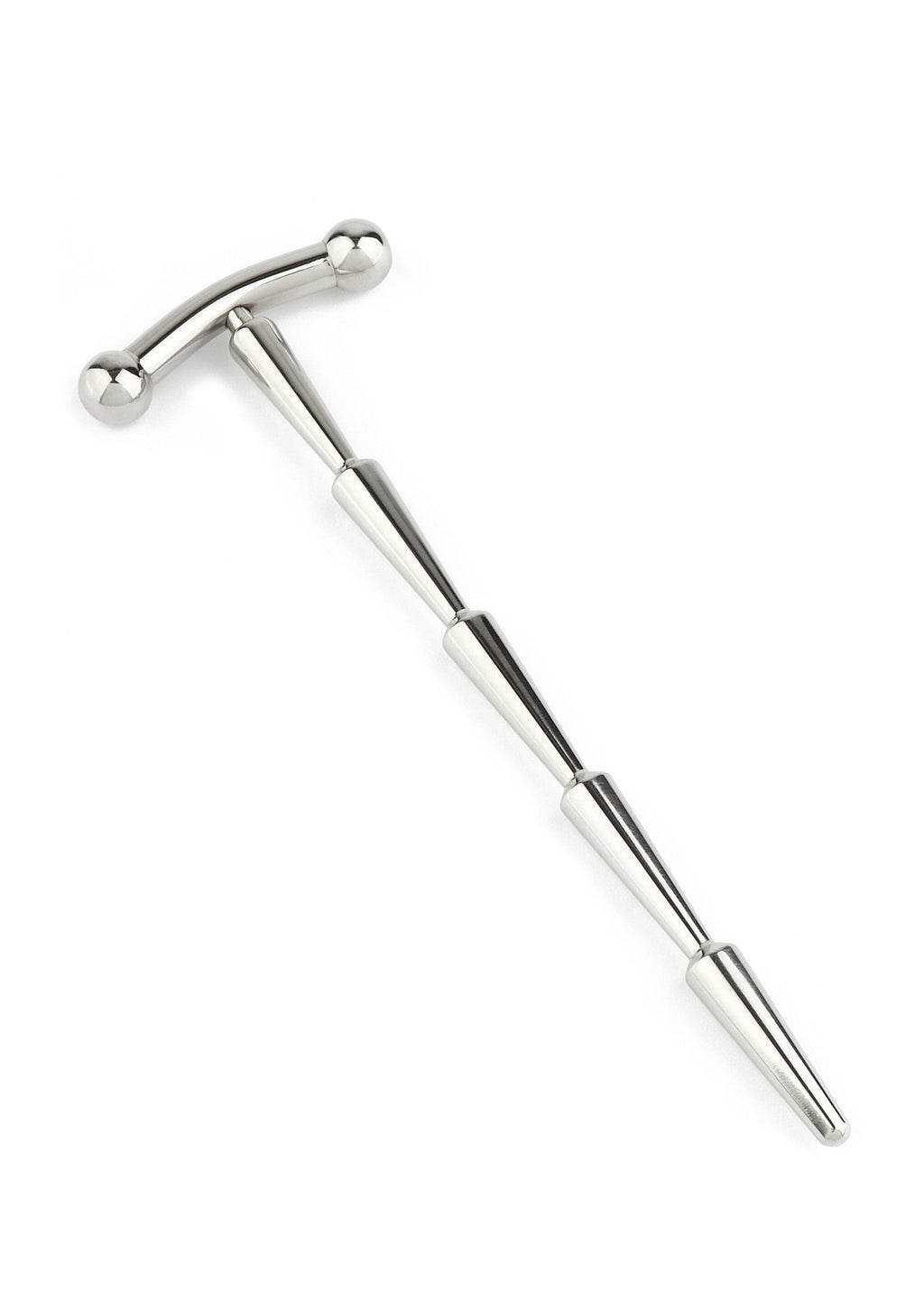 Spermaplug liscio con sonaglio, argento