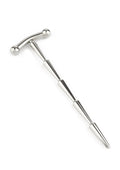 Spermaplug liscio con sonaglio, argento