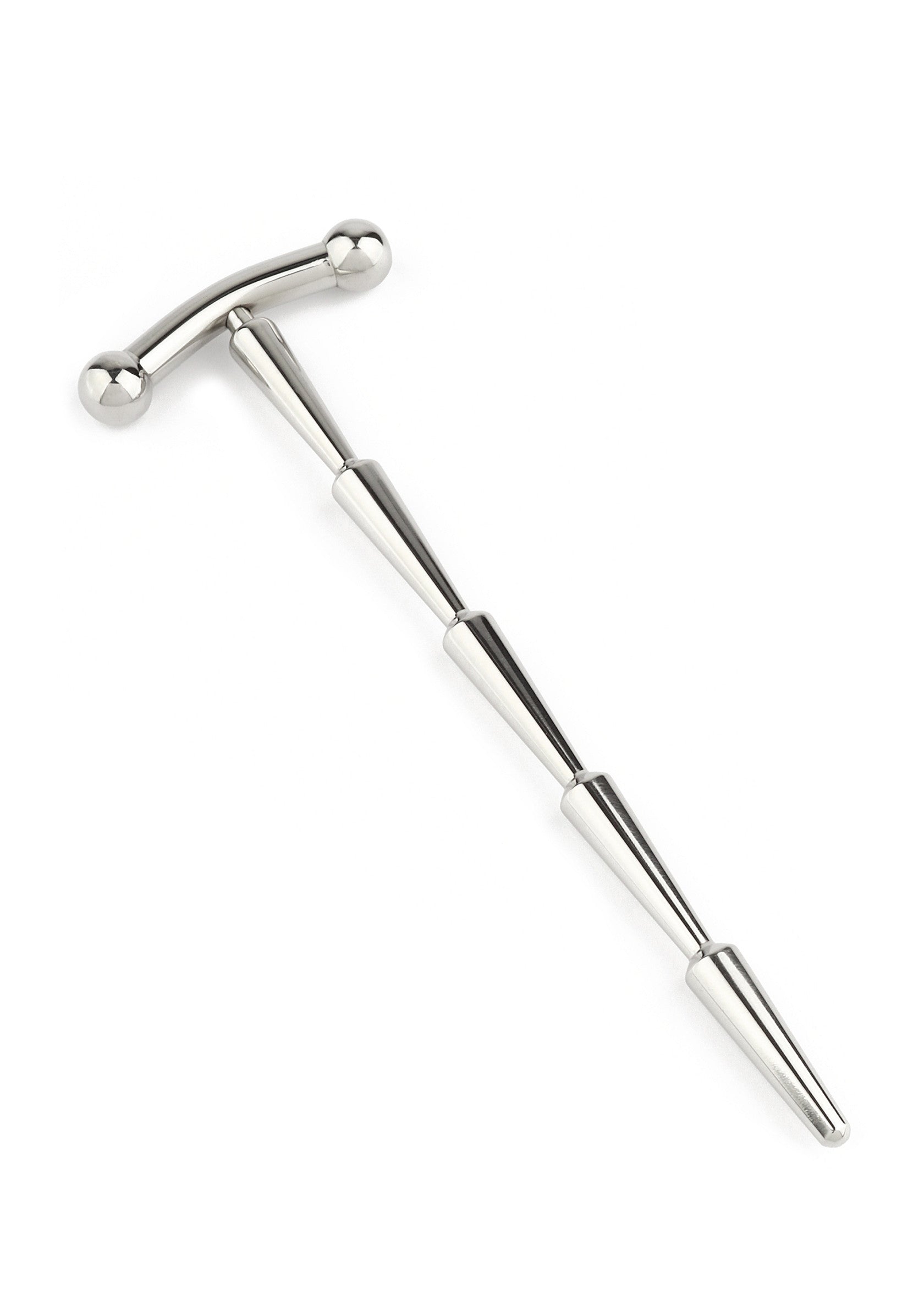 Spermaplug liscio con sonaglio, argento