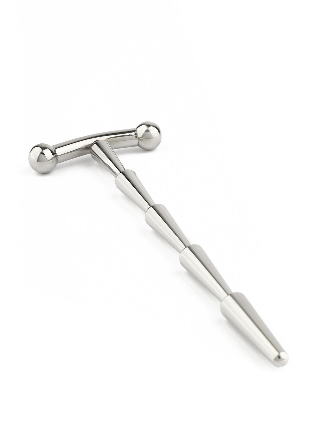 Spermaplug liscio con sonaglio, argento