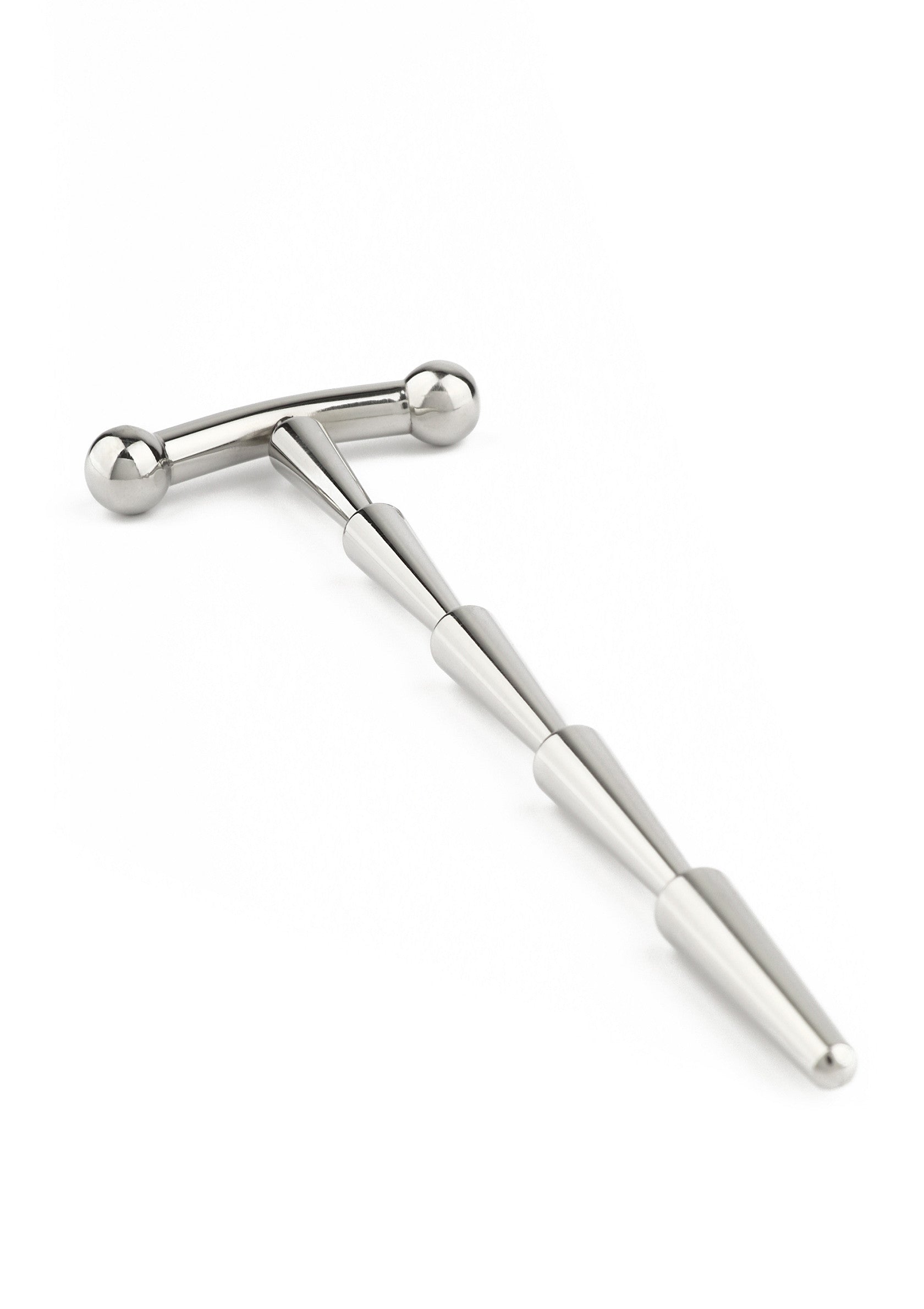 Spermaplug liscio con sonaglio, argento