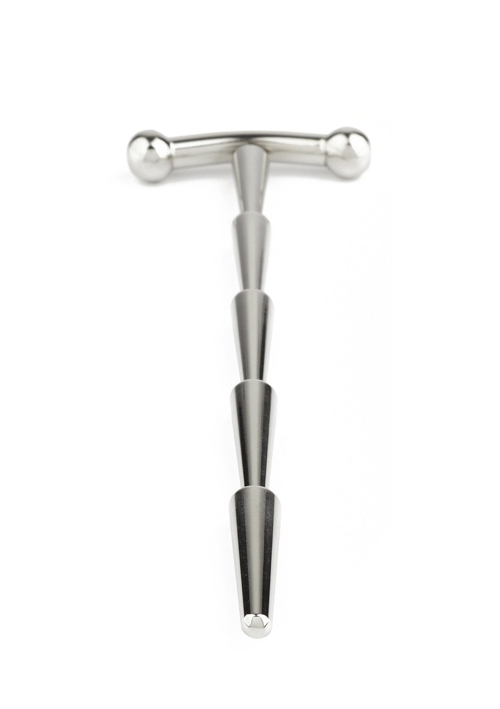 Spermaplug liscio con sonaglio, argento