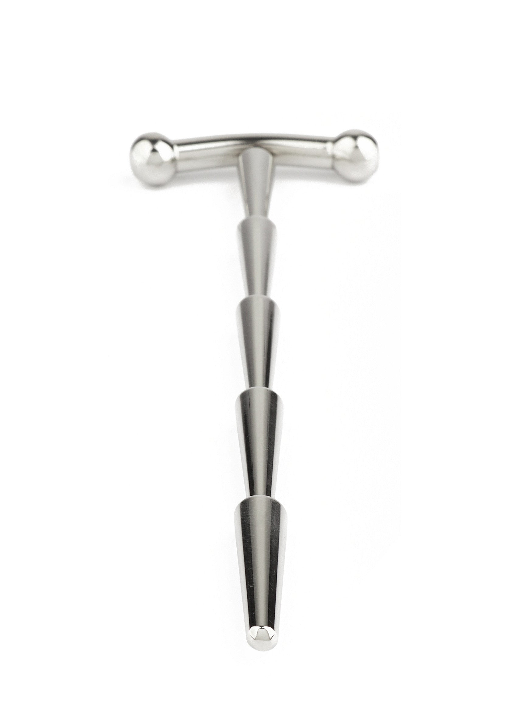 Spermaplug liscio con sonaglio, argento