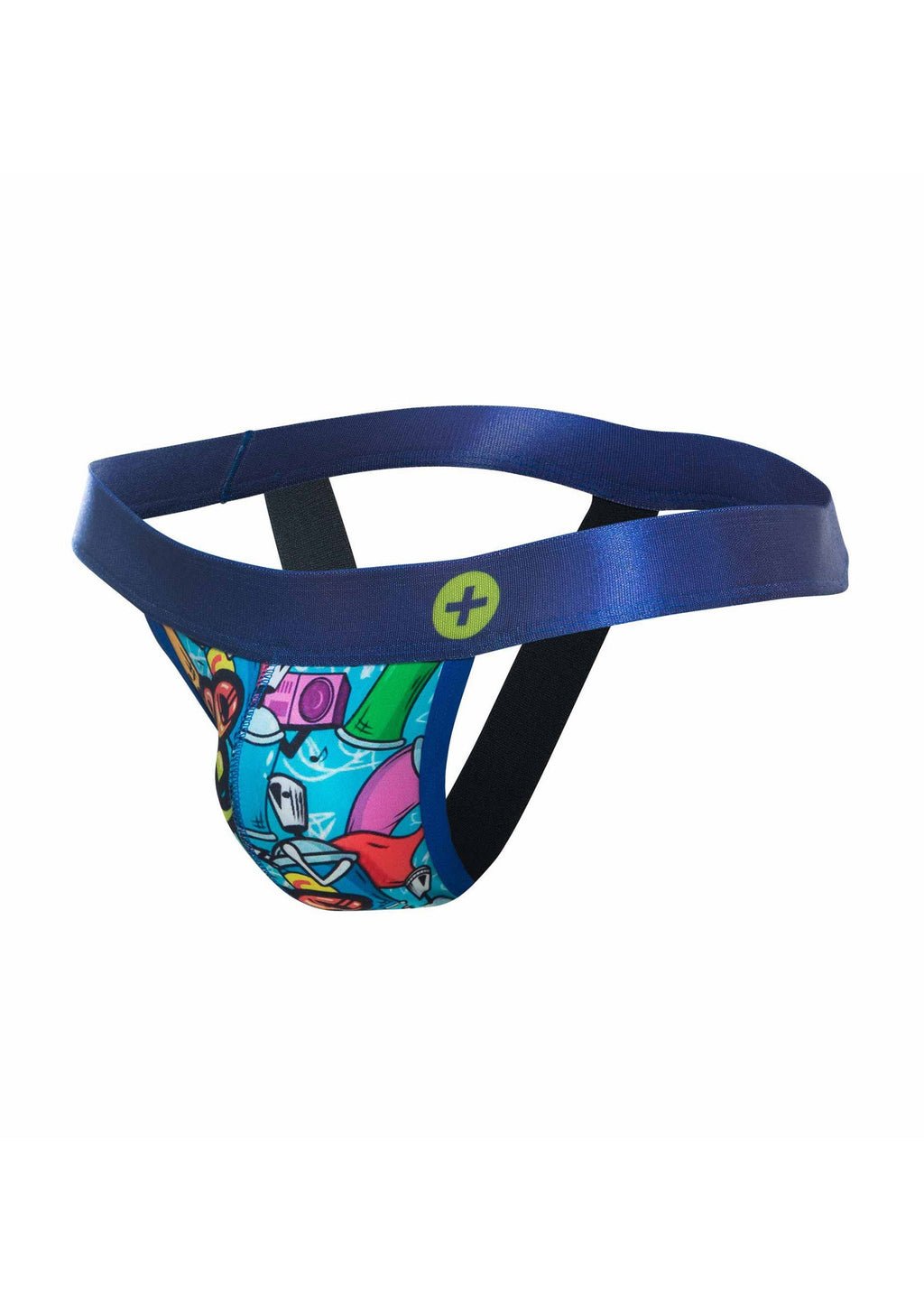 Sospensorio hipster multicolore da uomo Basic