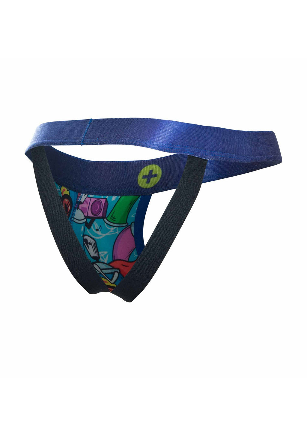 Sospensorio hipster multicolore da uomo Basic