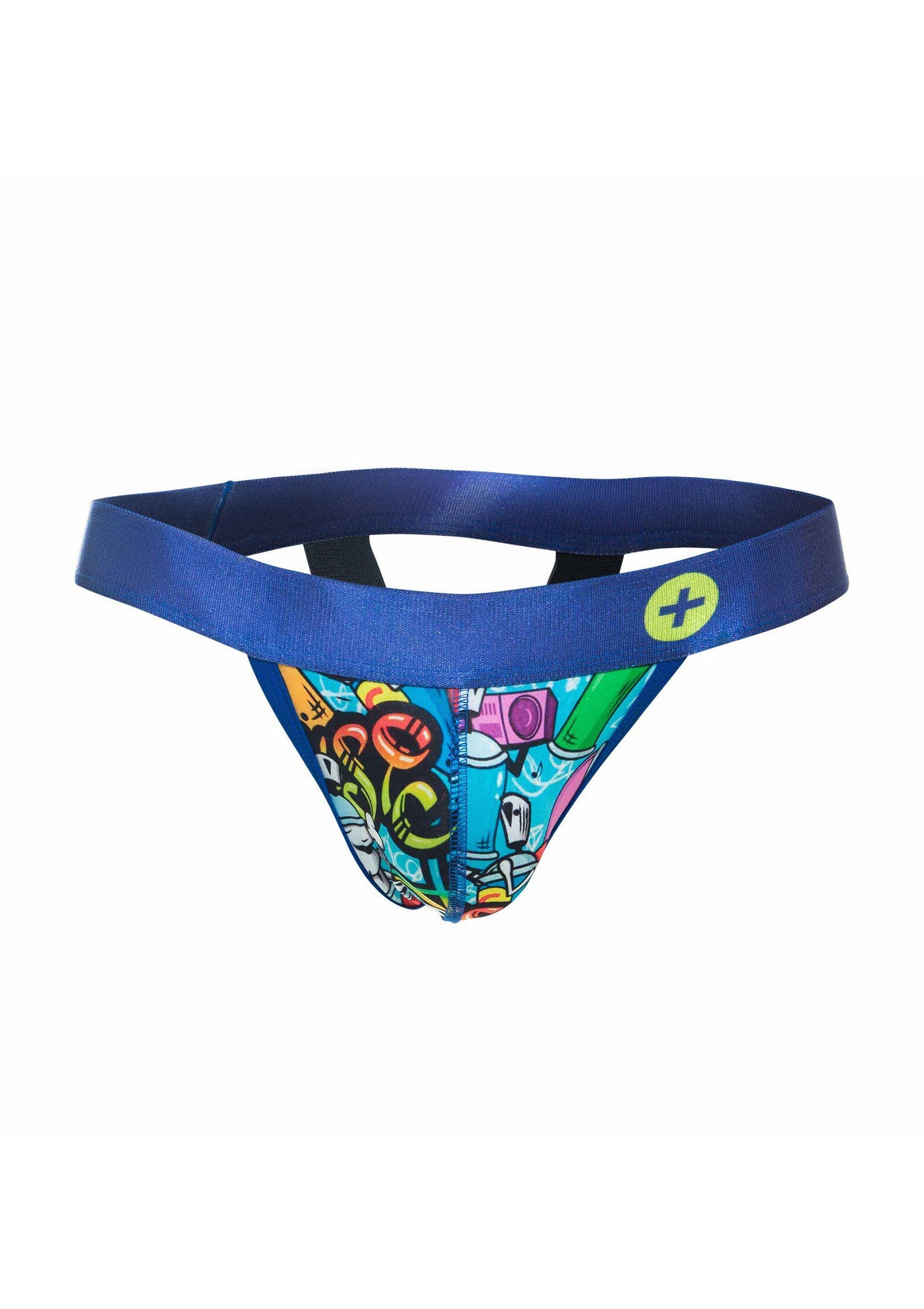 Sospensorio hipster multicolore da uomo Basic
