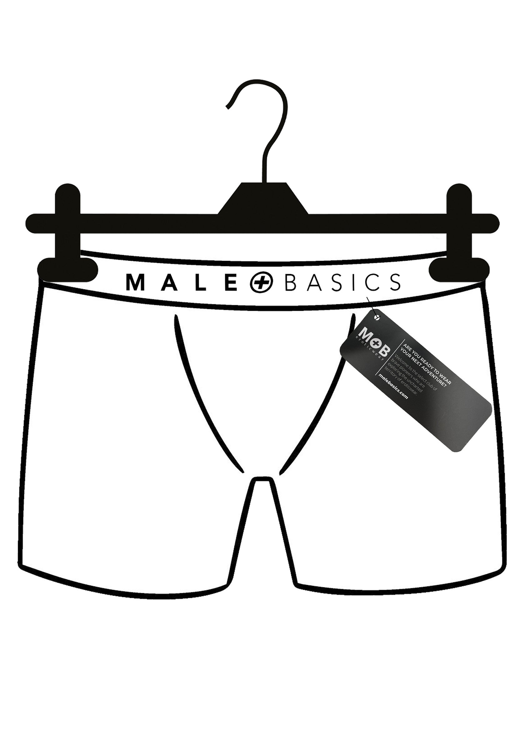 MaleBasics Perizoma Neon blu